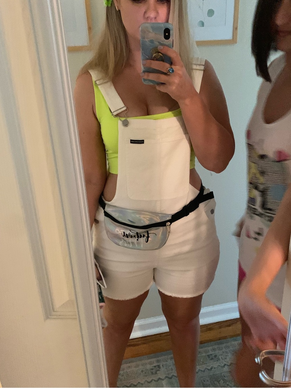 EUC Calvin Klein Denim Overalls!